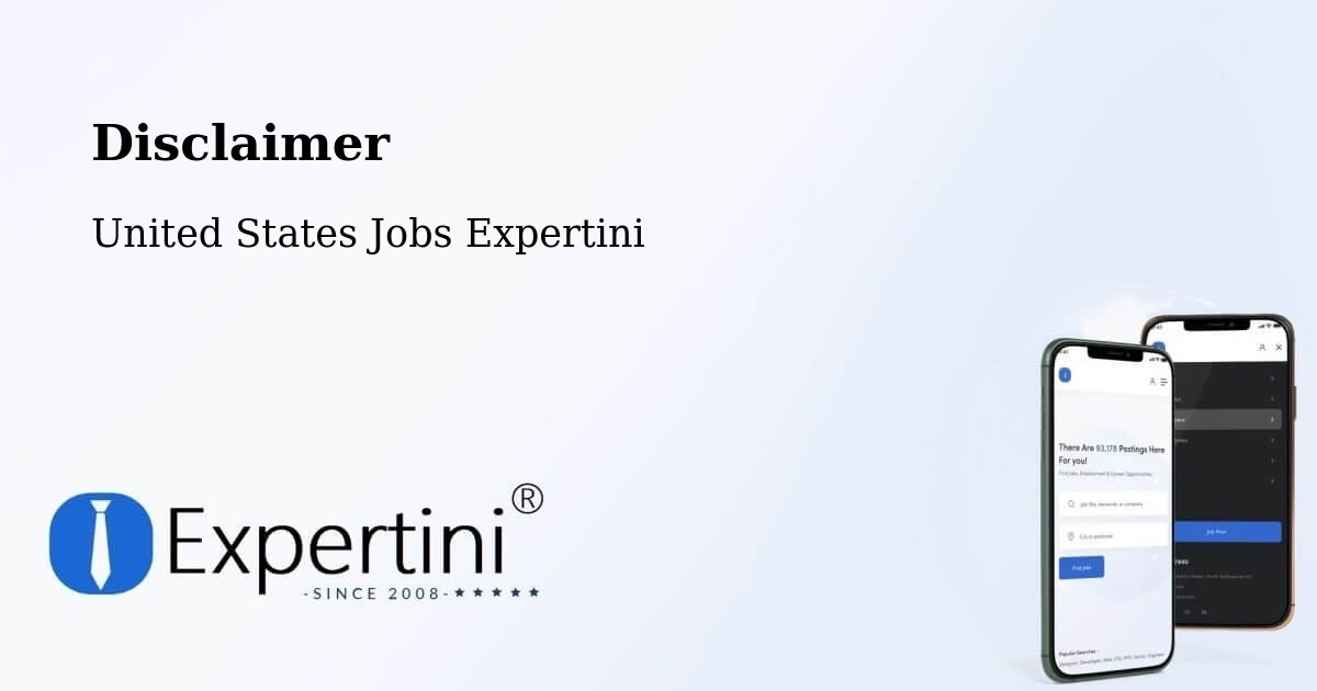 Disclaimer – Ithaca - United States Jobs Expertini